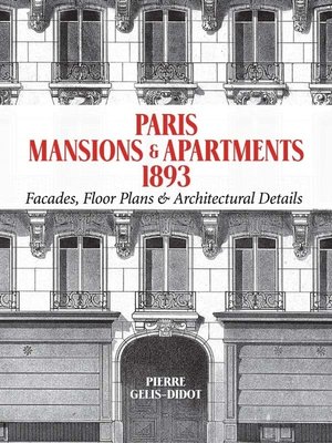 cover image of Paris Mansions and Apartments 1893